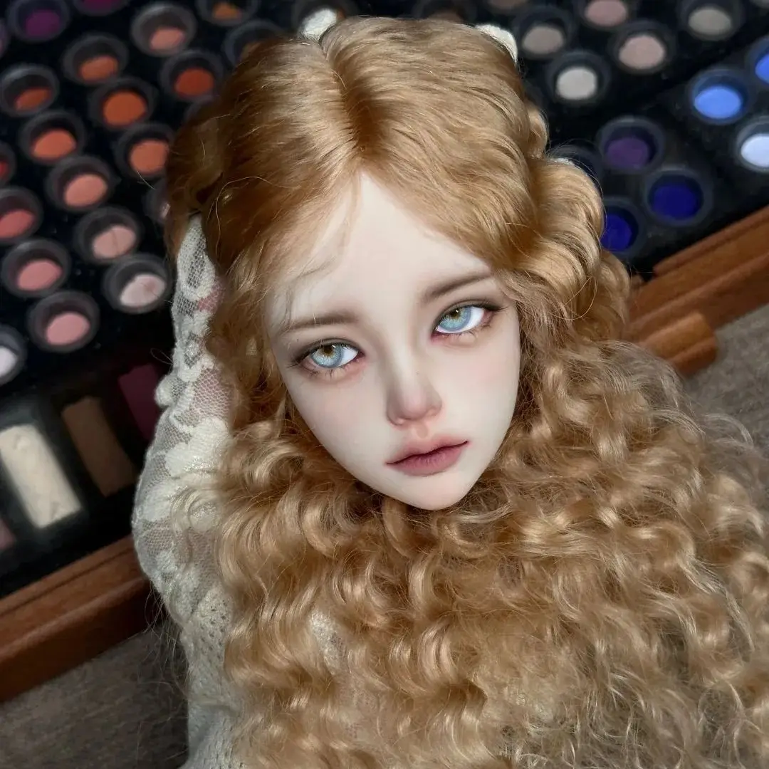 

new bjd doll 1/3 Mari makeup head beautiful high quality resin toy baby angel dolls in offers articulated dolls