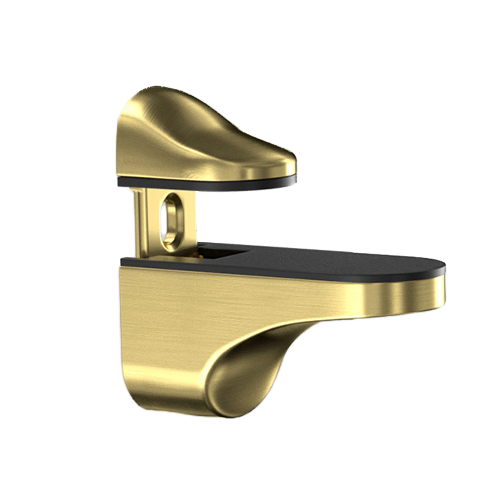 1PCS Zinc Alloy Adjustable Glass Shelf Holder Wall Mounted Bathroom Support Shelf Brackets Holder Wood Shelves Glass Clamps