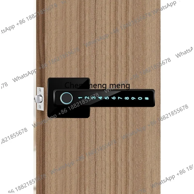Smart password, room lock, bedroom door, semi-automatic fingerprint lock