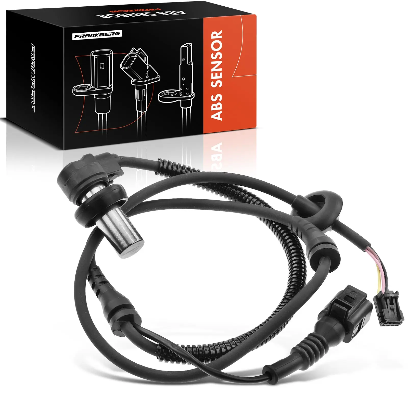 Frankberg 1x ABS Sensor Hinterachse Links für Audi Allroad 4BH 2.5L 2.7L 2000-2012 4Z7927807C 4B0927803F ALS2144 4B0927803F
