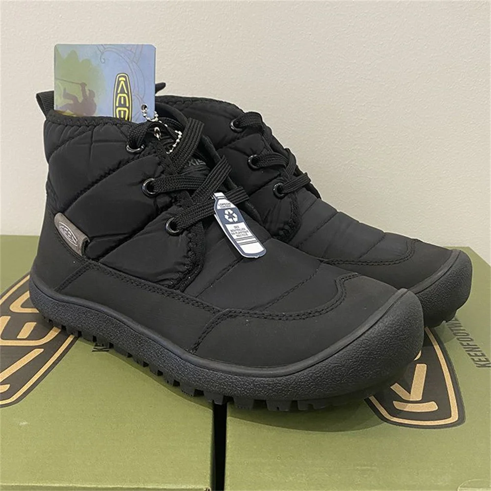 Keen Hiking Boots for Men and Women Cohen Winter Fleece-lined Warm Waterproof Non-Slip Boots High-Top Walking Outdoor Shoes