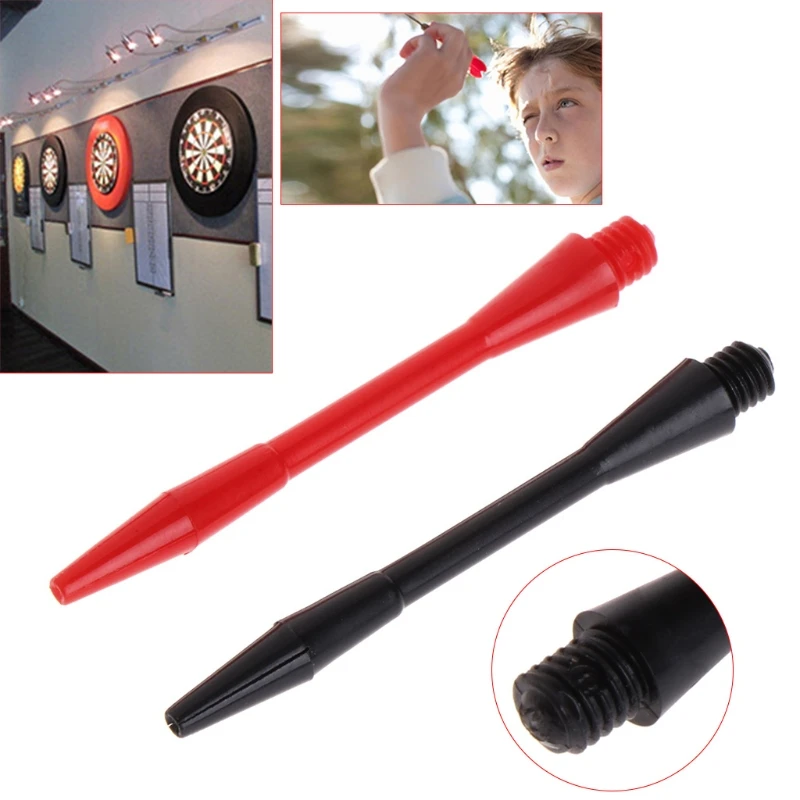 12Pcs/set Nylon Ring Grip Harrow Pole Rod Medium Darts Plastic Shaft Nylon Stems Short Stems