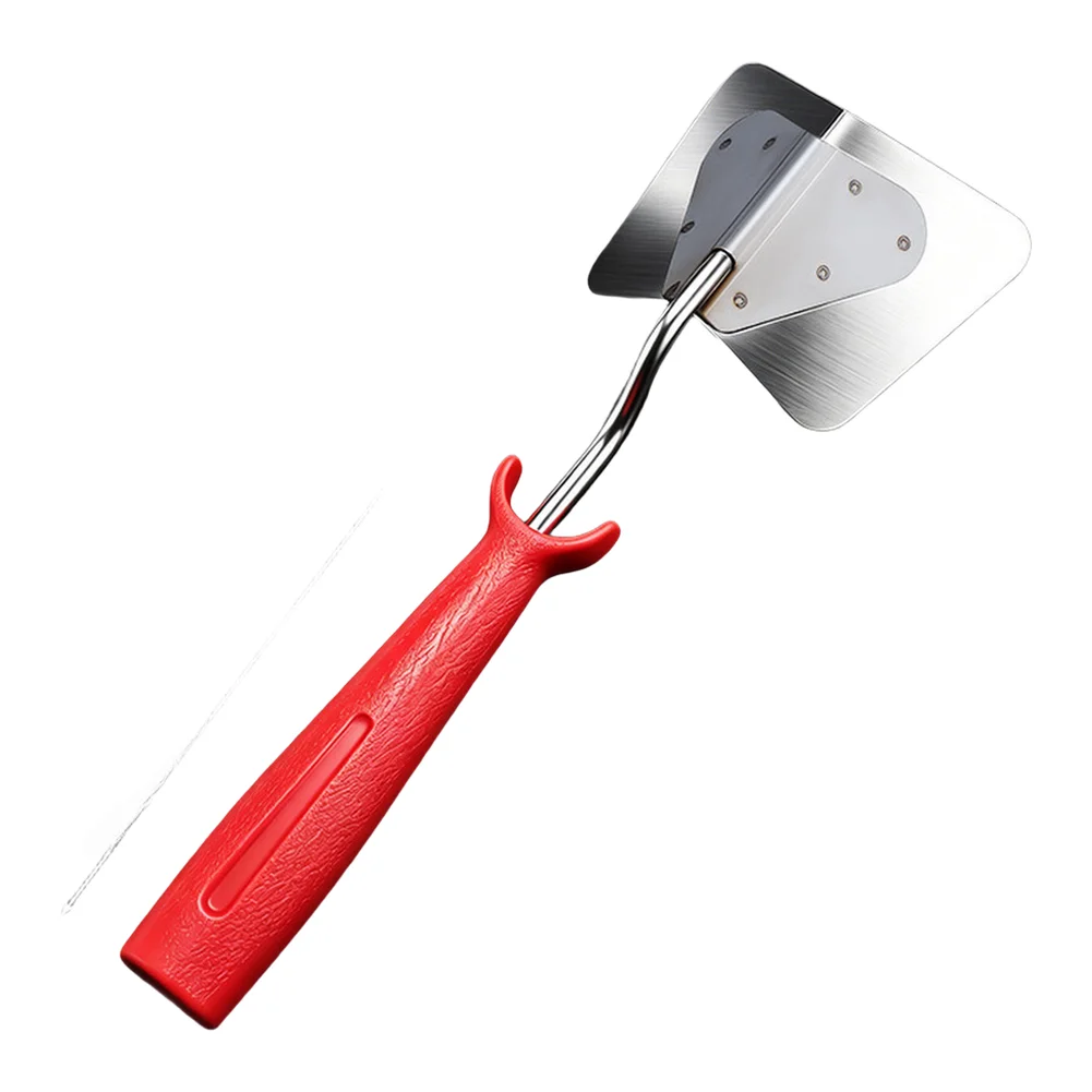 Stainless Steel Corner Trowel for Plastering Large Wall Corners Internal External Use Comfortable Grip Precision Alignment
