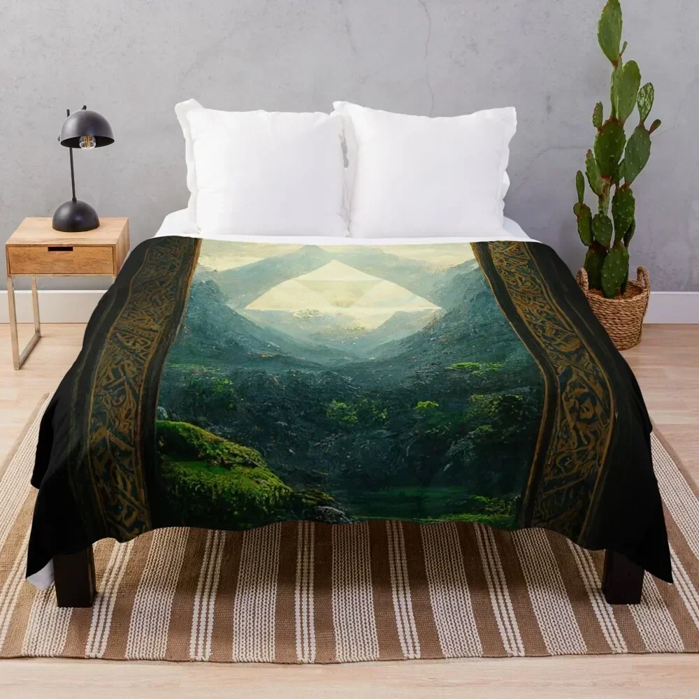 

It's dangerous to go alone Throw Blanket Soft Bedroom Blanket for Night Sleeping