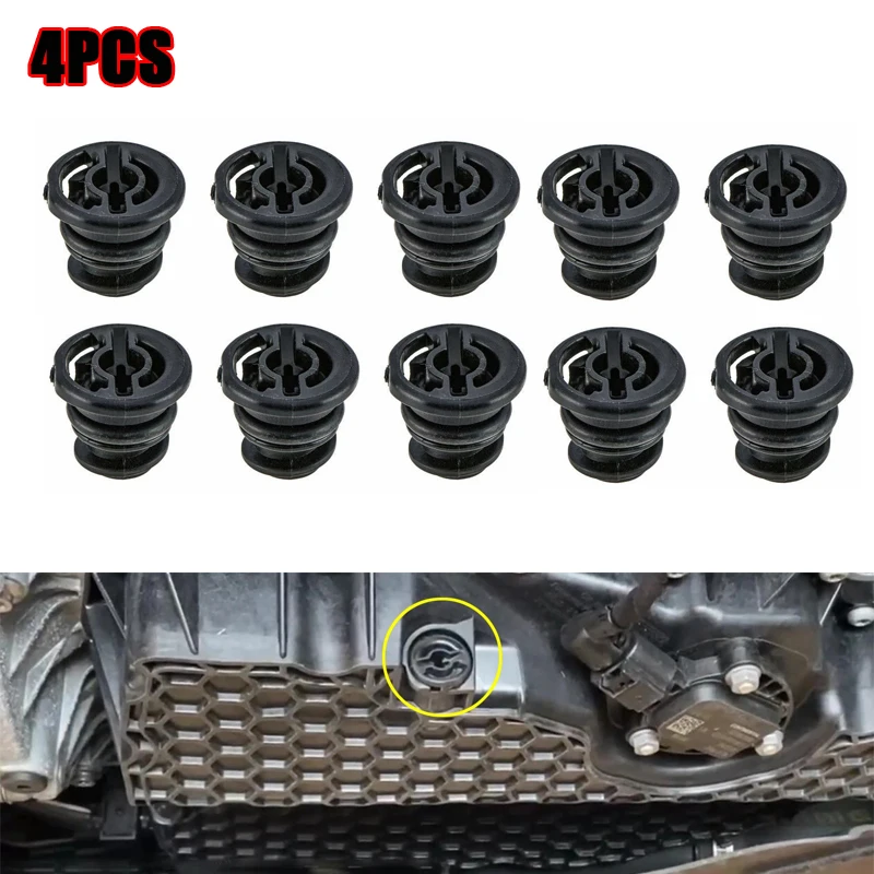 4pc Plastic Oil Pan Sump Plug 1.8 TSI 2.0 TFSI Petrol Engine Oil Drain Plug for Audi A3 A4 A5 Seat Polo Passat B8 Golf 06L103801