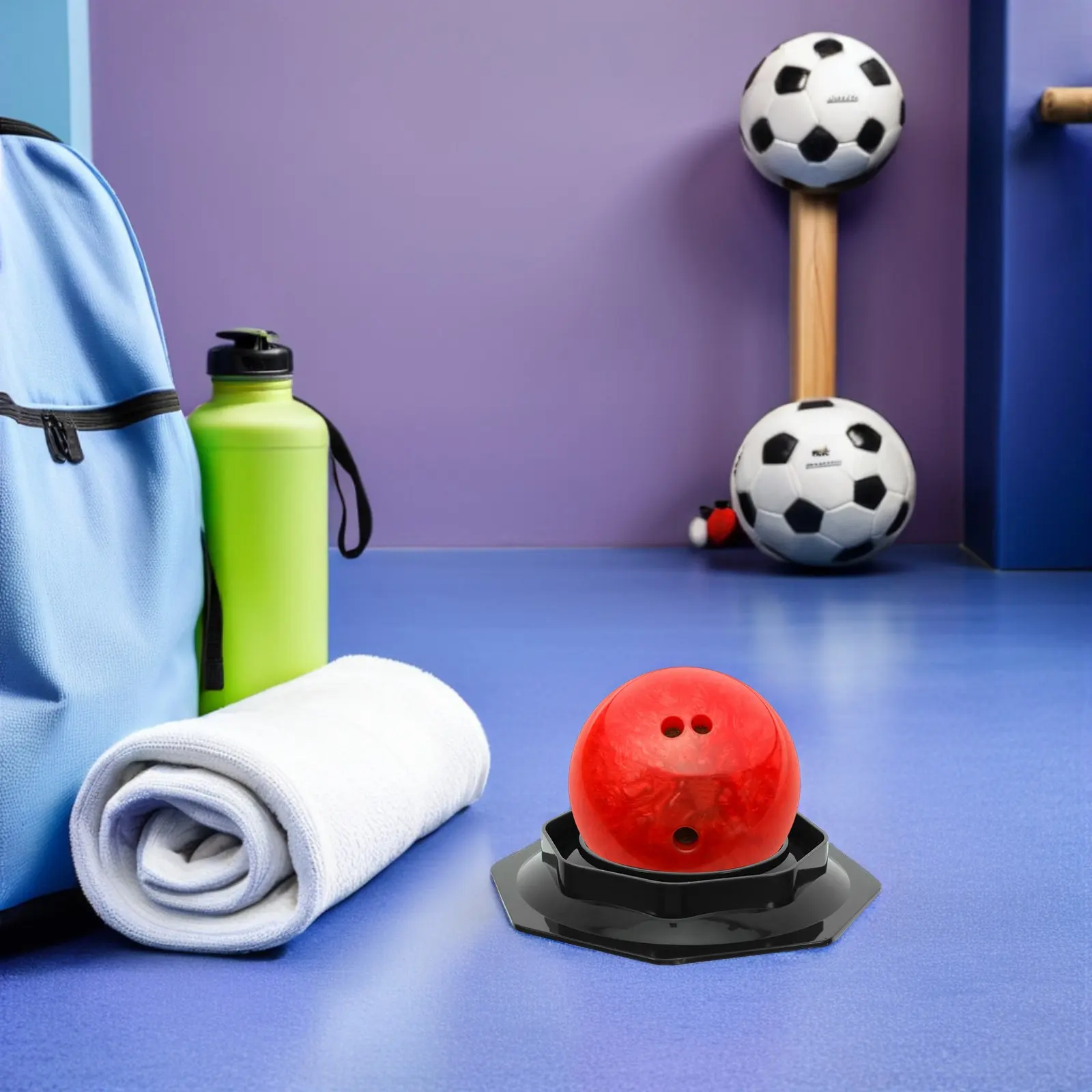 

Sanding Pad Holder for Bowling Balls - Portable Precision Universal Mount for Ball Resurfacing Surface Prep Sanding and