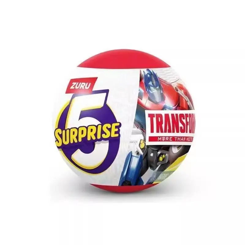 Zuru Five Times Surprise Egg Transformers Autobot Optimus Prime Figuur Blind Box Speelgoedcadeau voor jongens