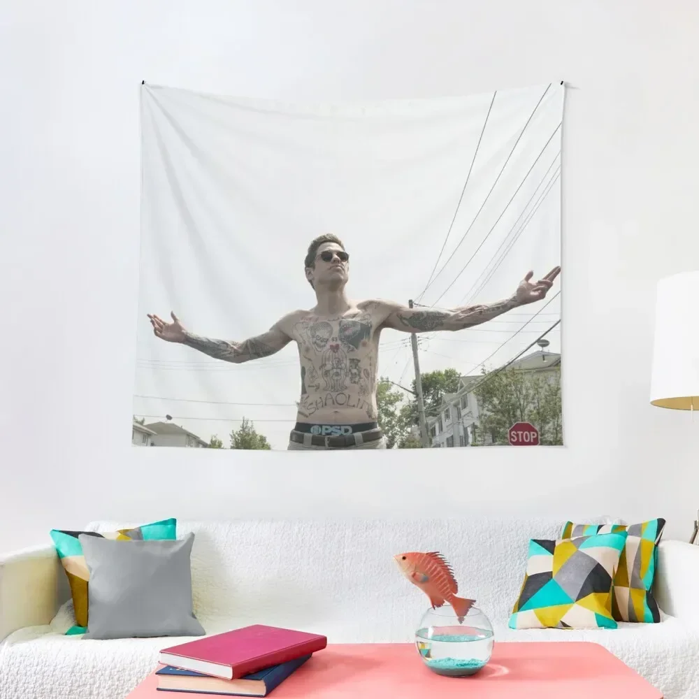 

pete davidson king of staten island Tapestry Living Room Decoration Wall Hanging Decor Tapestry