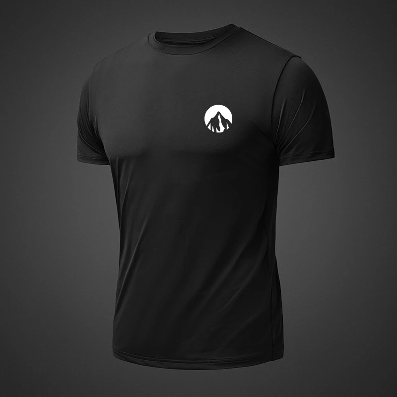 

High-quality men's and women's T-shirts for summer 2025 loose cotton fitness and outdoor sports short-sleeved tops