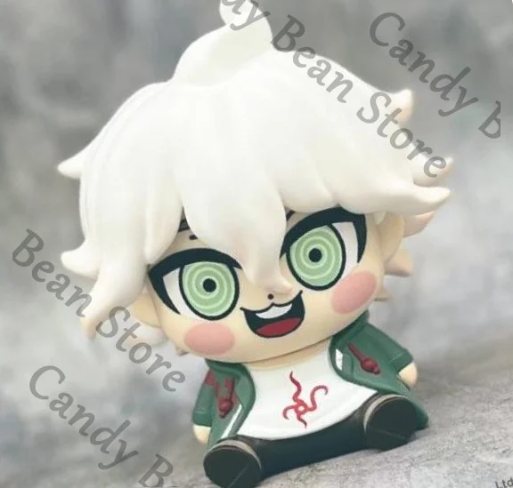 Оригинальная аниме-фигурка Нагито Комаэды из Danganronpa в сидячей позе, коллекционная модель, украшение для рабочего стола, подарок