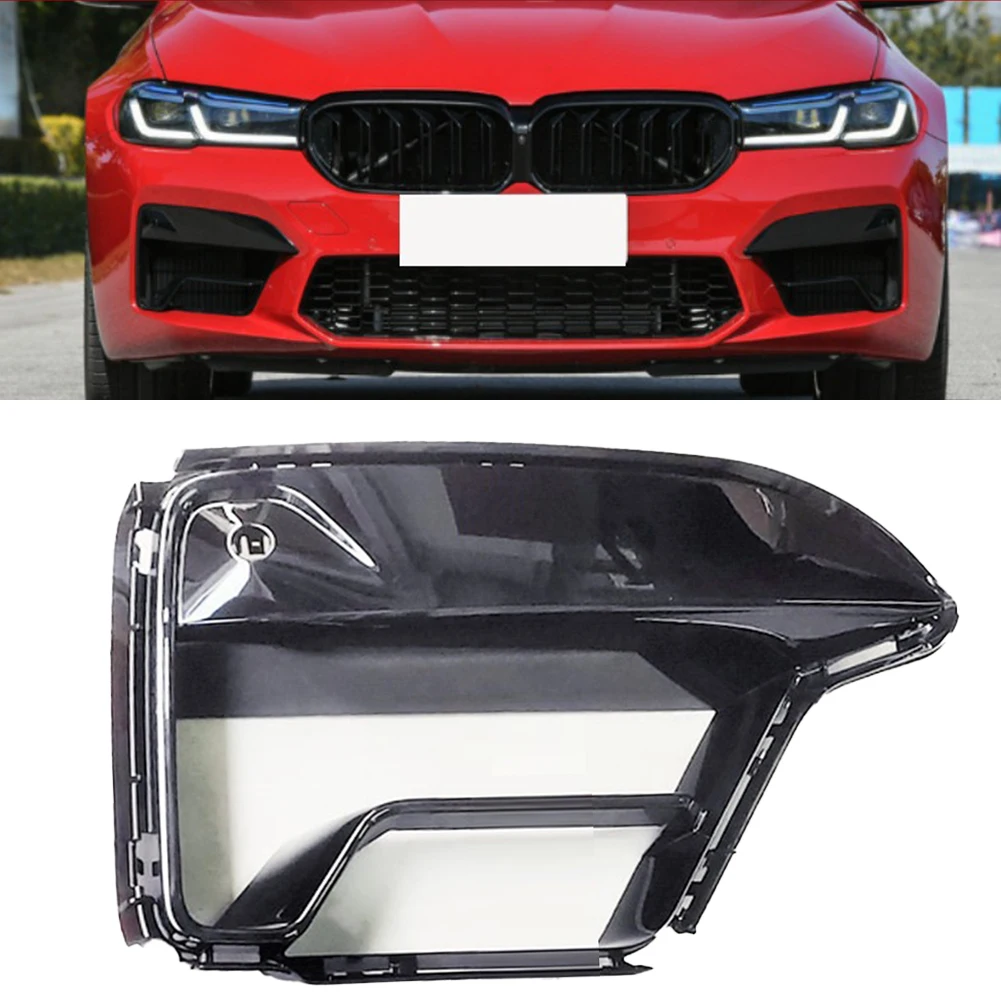 

For BMW 5 Series F90 M5 Front Left Bumper Grille M5 Fog Light Frame Fog Lamp Bezel 51118746628 Replace Car Accessories