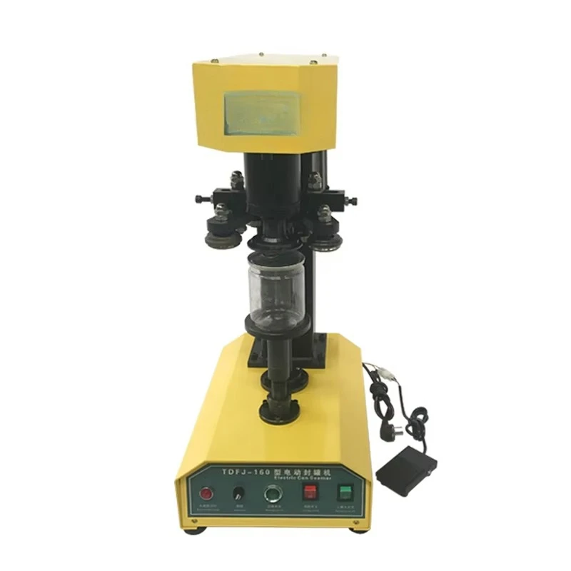 High-speed automatic can cap machine, plastic glass bottle screw cap equipment, various bottle caps