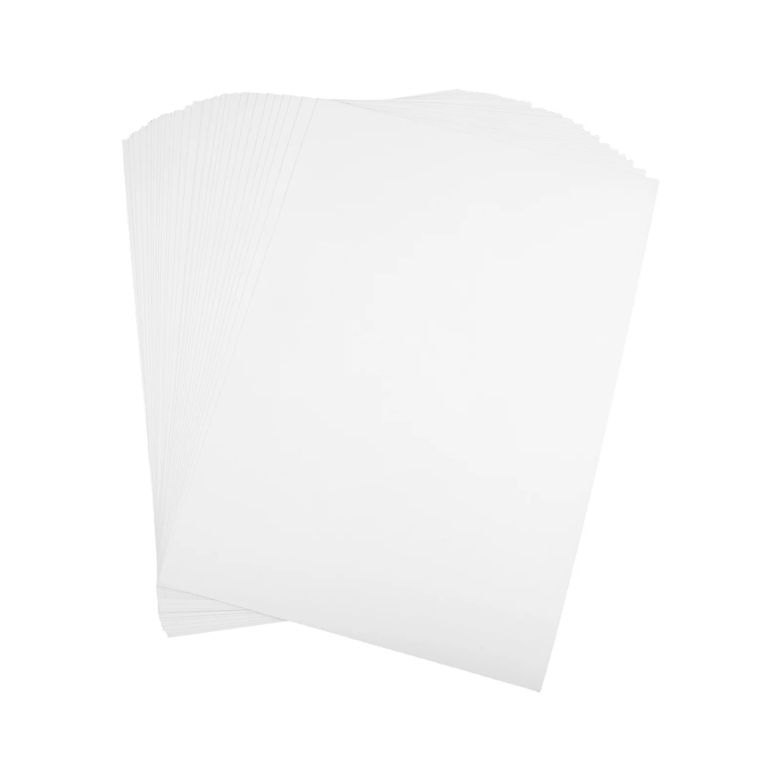 

Printable Vinyl Sticker Paper Self Adhesive Label Sheets For Printer Photo Office Craft Mailing Shipping Transparent