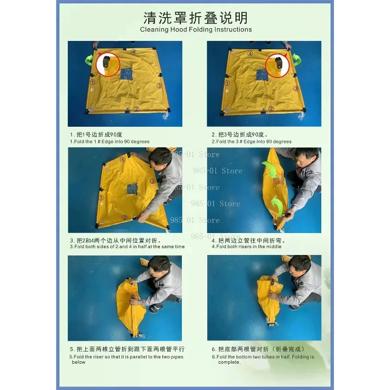 Central Air Conditioning Ceiling Unit Cleaning Cover, Air Conditioner Cleaning Cover, Ceiling Unit Waterproof Cover Water Bag