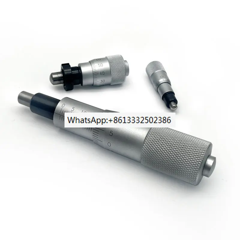 

Micrometer head micrometer 0-6.5mm0-25mm high-precision 0.0025mm adjustment with mounting nut micrometer head