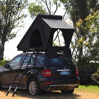 New 3-4 Person Camping 4x4 Waterproof Roof Aluminum Shell Car Rooftop Tent Hard Shell Roof Top Tent China OEM Factory