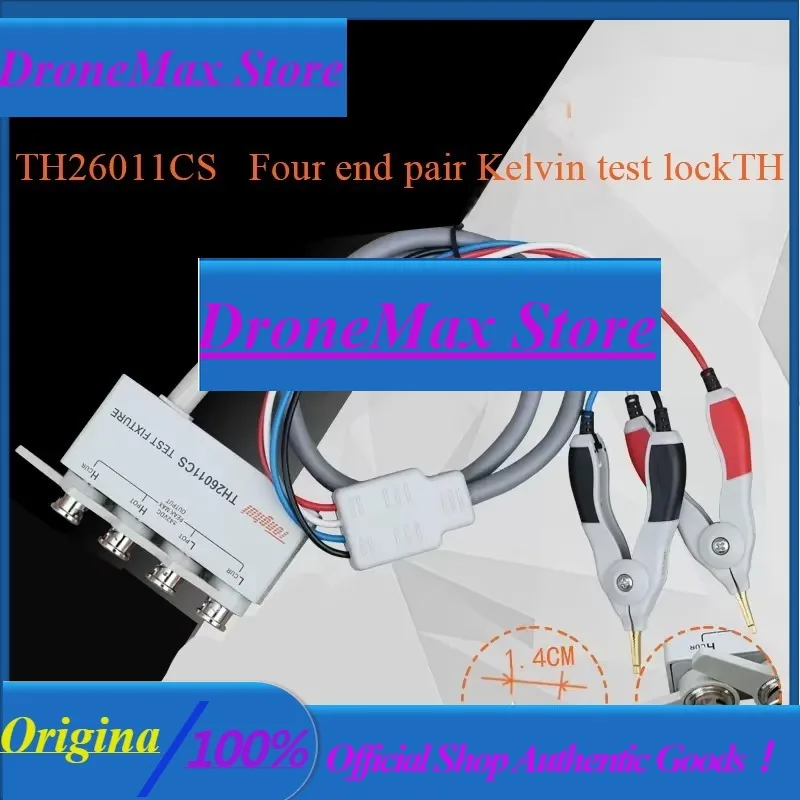 DroMaTonghui TH26001A TH26011CS TH26048A TH260045-1 TH260298 01 4-Terminal Test Fixture For LCR Bridge Capacitance Inductance T