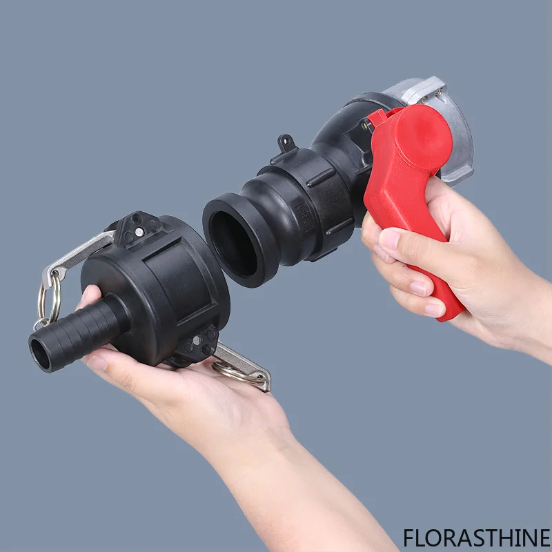High Quality Polypropylene IBC Tank Adapter a200 & Plastic Combination Camlock Pack Valve Connector