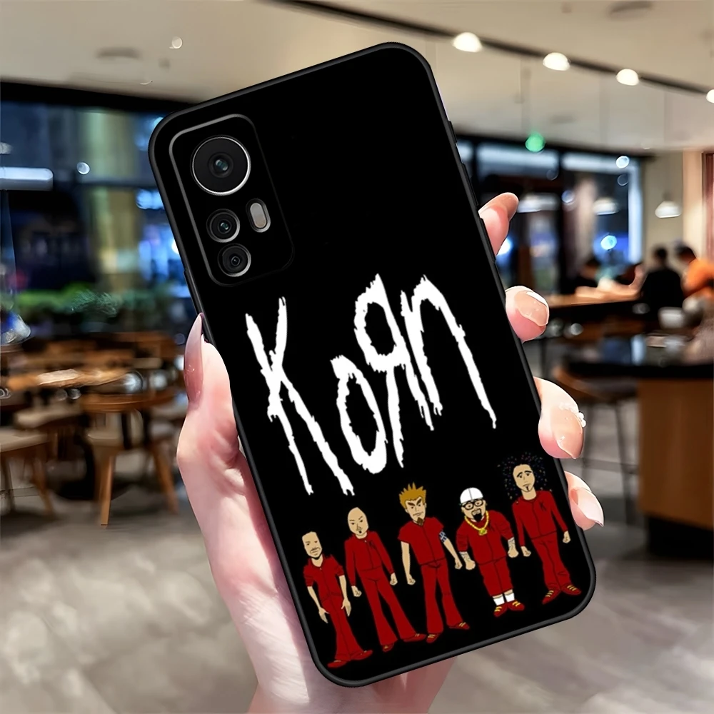 Korn Heavy Jonathan Davis Phone Case Fundas for Xiaomi Redmi Note 14 13 10 12 Pro POCO F4 F5 X5 Pro 12 13 11T Lite Ultra Cover