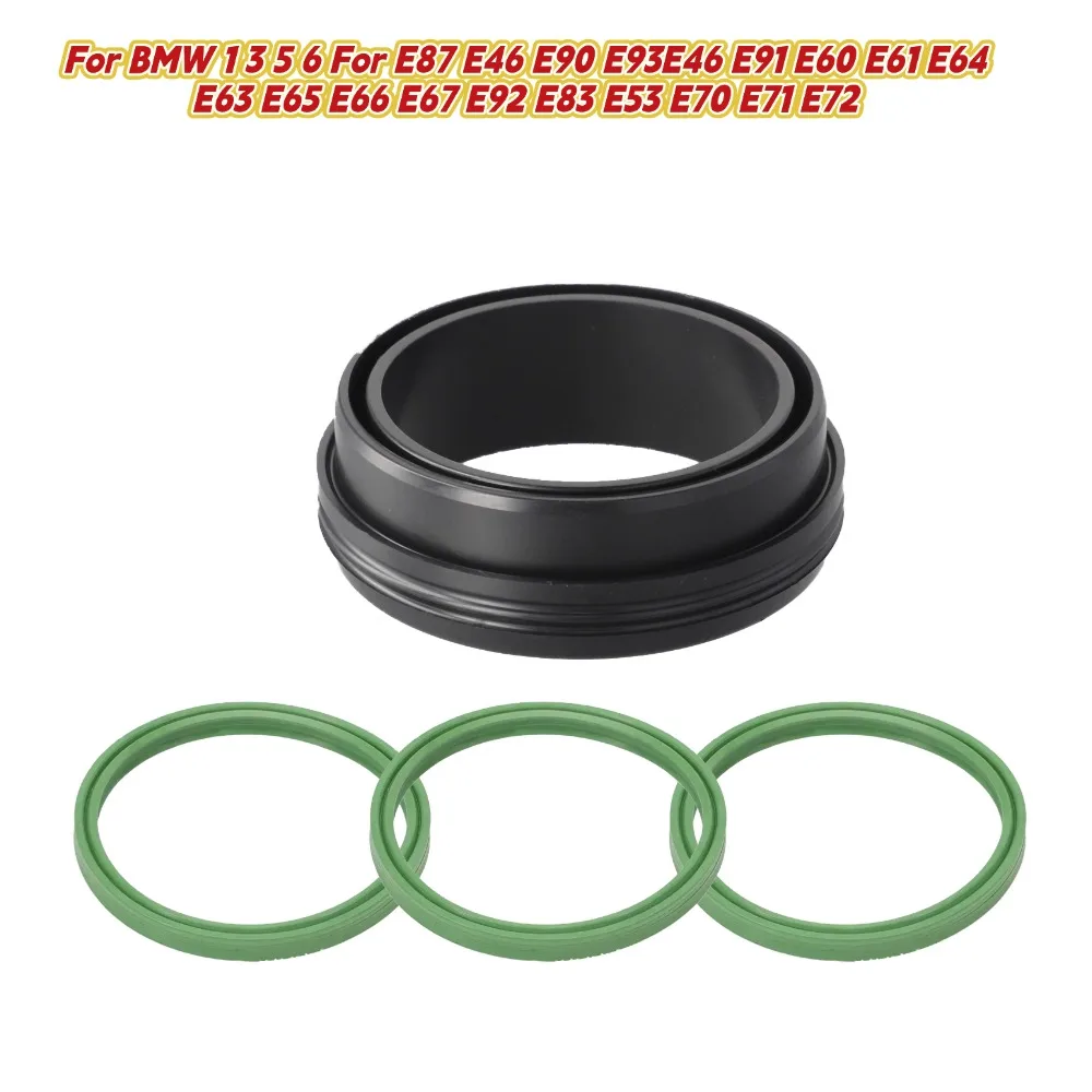 4X Tube For Turbo Collector Intercooler Seal Kit 11617801222 For BMW 1 For E87 E46 E90 E93E46 E91 E60 E61 E64 E63 E65 E66 E67