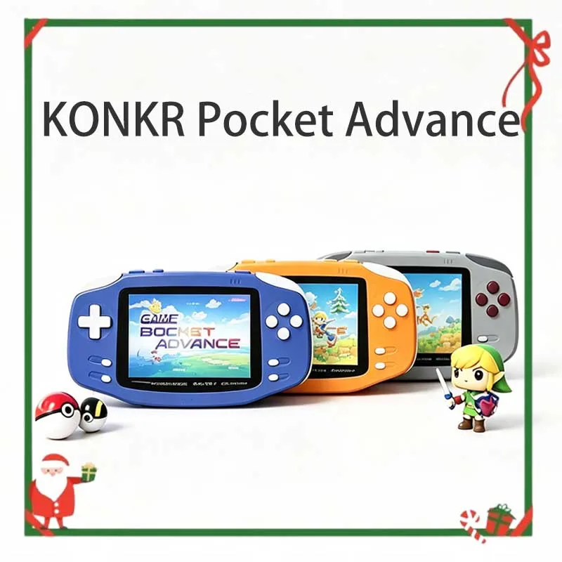 هاتف KONKR Pocket Advance Retro بنظام أندرويد، معالج MTK Helio G90T، إصدار كلاسيكي أفقي، هاتف ألعاب محمول صغير بتصميم ريترو، هدية مثالية