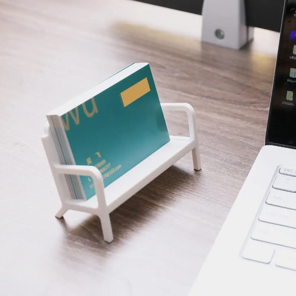 

Sofa Shape Business Card Holder Name Card Organizer Bench Desktop Business Card Holder Heavy Duty Sofa Shape For Office