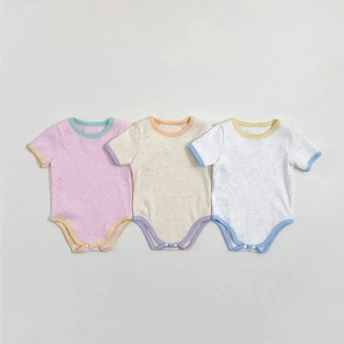 ZOETOPKID Summer Jumpsuit Short Sleeve Rompers Solider White Baby Boy Girl Bodysuit Cotton Newborn Boy Girl Clothes