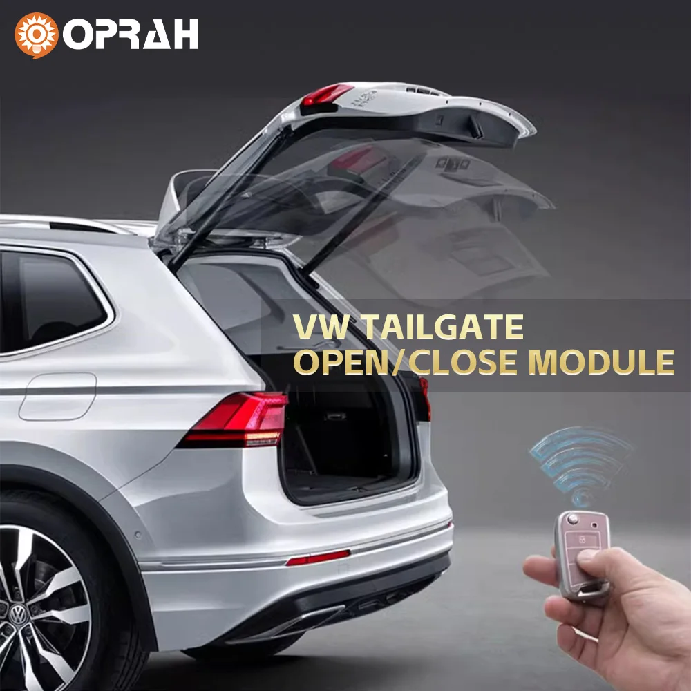 Electric Tailgate Lock Module Automatic Lifting Electric Tailgate Refitted Tailgate for Volkswagen with Remote Control