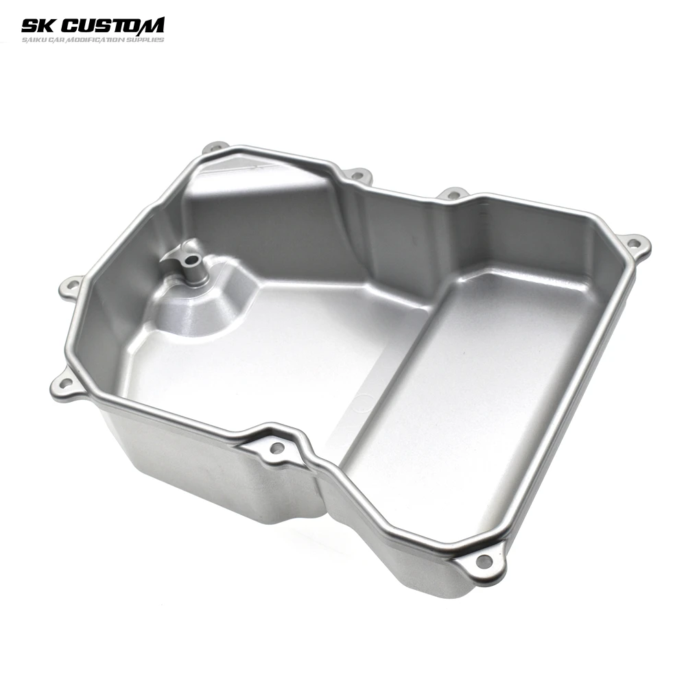 SK CUSTOM auto parts forged aluminum alloy CNC transmission oil pan for BMW MINI Cooper ALL4 One JCW R55 R56 R57 R58 R59 R60 R61