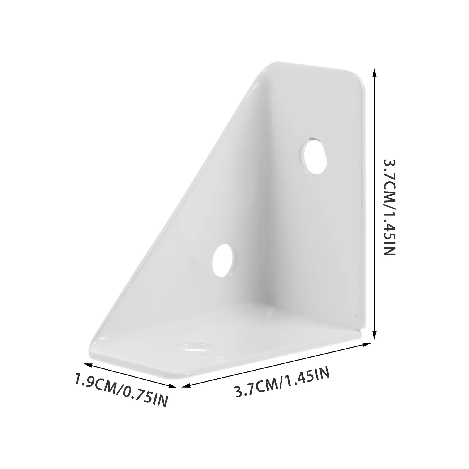 

12Pcs Corner Brace Cabinet Angle Bracket Shelf Shelf Mounting Brackets Furniture Stability Reinforcement Braces