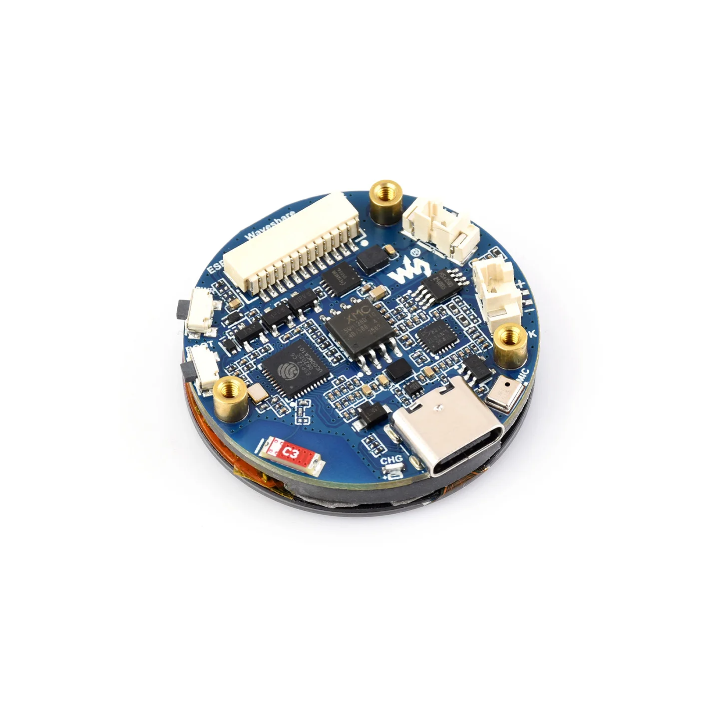 Waveshare ESP32-C6 1.32inch AMOLED Round Touch Display Development Board, 466×466, QSPI Interface, Supports Wi-Fi 6 Bluetooth 5 image 4
