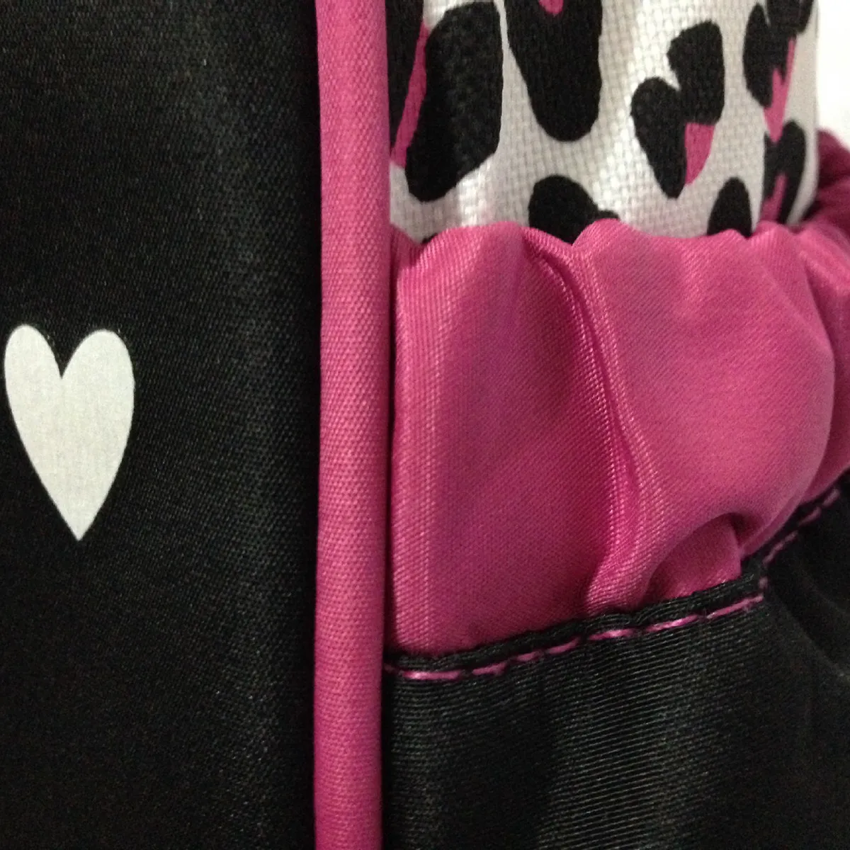 

Вместительная розовая сумка-органайзер для мамы 39x32x15см с мультяшным тигром, водонепроницаемая, из микрофибры, для подгузников, дорожная, с пеленальным матрасиком