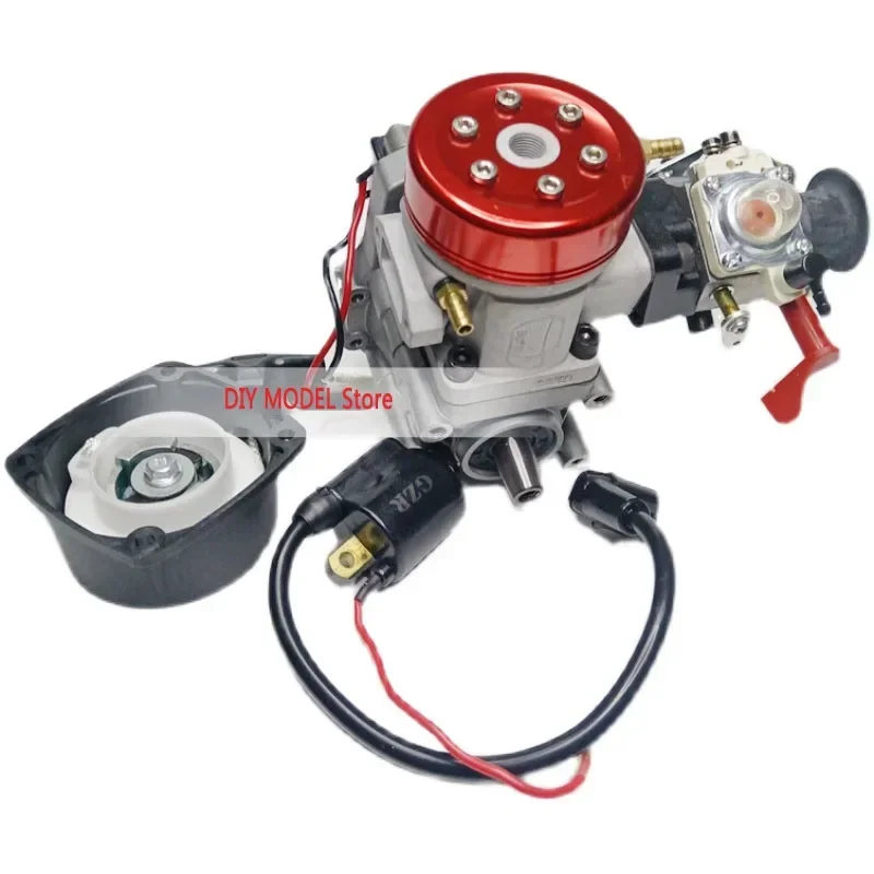 29.5cc Two-stroke Gasoline Engine Remote Control Boat Model Engine Suitable for Gasoline-powered O-boat / Model Boat Engine