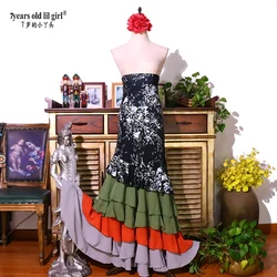 Flamenco Hip Flounce Dress Is A Popular Dance Wear Brand DTT83