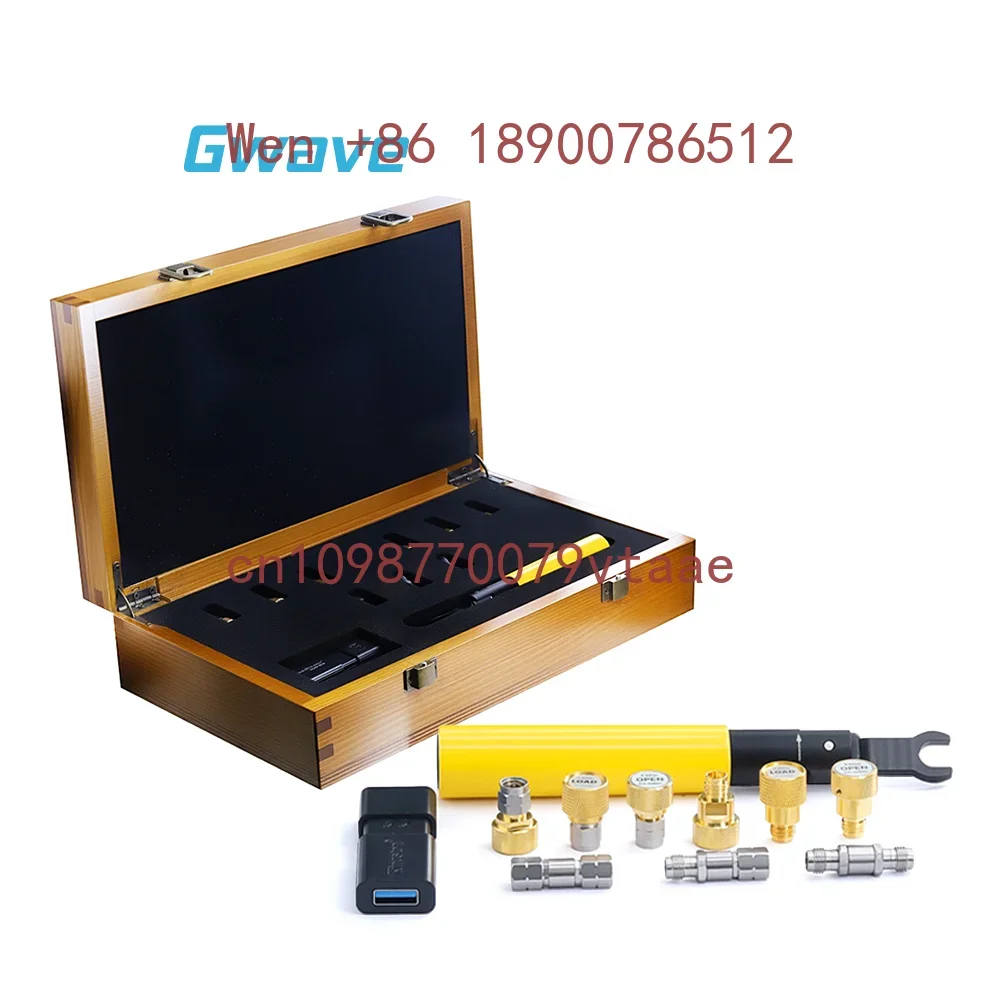 Gwave High Frequency 2.4mm Female/Male Open Short Load Adapter 50 Ohm Brass/Stainless Steel Complete Calibration Kit DC 50GHz RF
