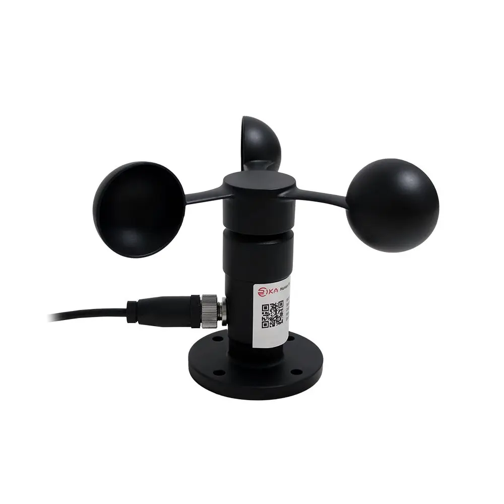 RIKA RK100-01G Industrial Meteorological Monitoring Machinery 3 Cup Anemometer Wind Speed Sensor Instrument