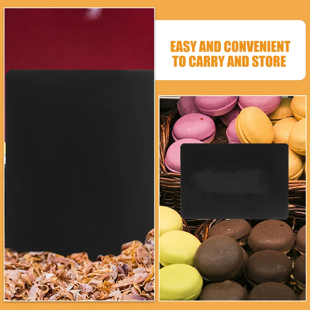 

8pcs Price Display Tag Abs Wear-Resistant Reusable Shelf Label Supermarket Accessory Chalkboard Tags Fruit Price Board