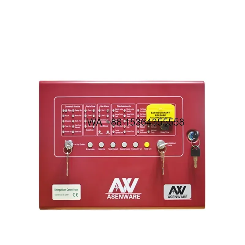 Wmwmnu Conventional Fire Alarm Control Panel for FM200 Fire Suppression System