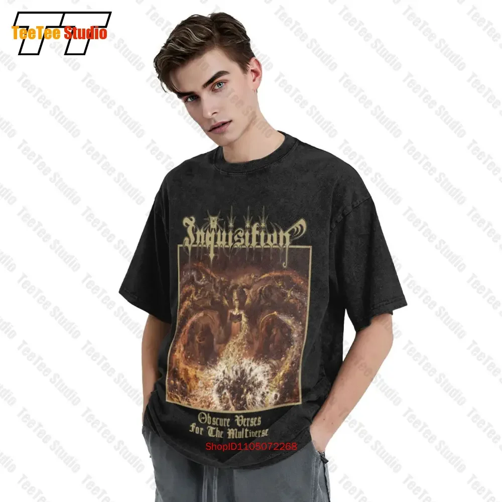 Inquisition Obscure Verses Vintage Unisex  T-Shirt Azarath The Chasm Urgehal Urfaust Absu WTED