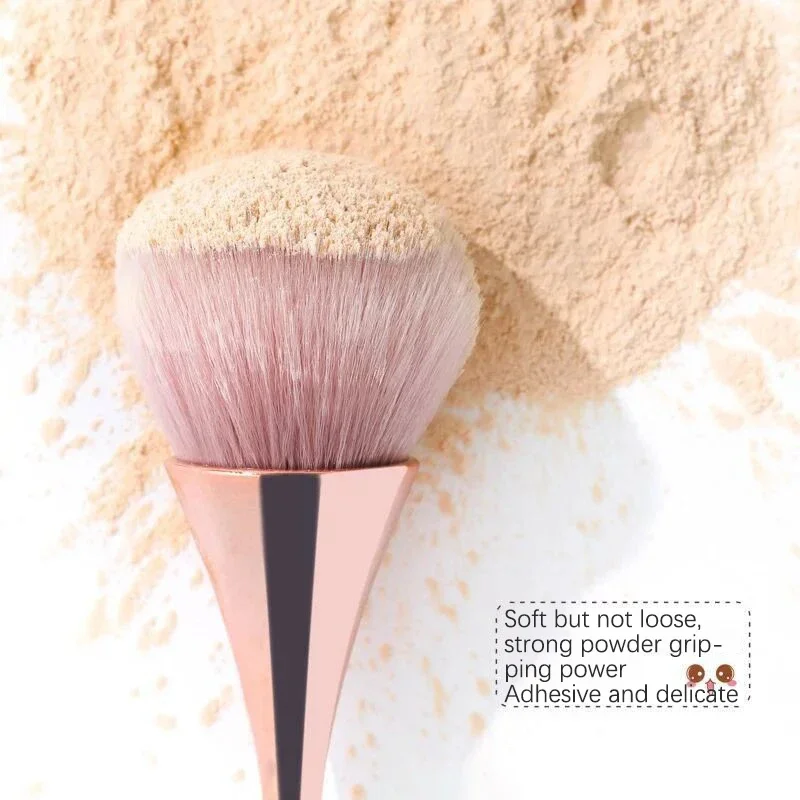 فرشاة مكياج رفيعة جميلة لتنظيف غبار الأظافر، فرشاة مكياج ناعمة لا تأكل أداة فرشاة #5