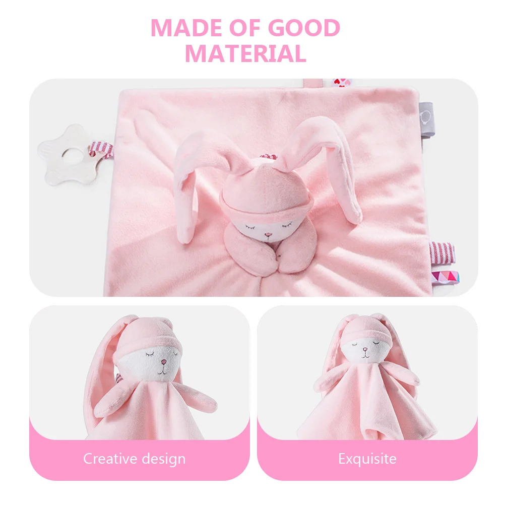 الرضع مهدئا الطفل تهدئة بطانية الراحة استرضاء بطانية أمان الألوان الزاهية لحديثي الولادة سرير عربة الاسترخاء