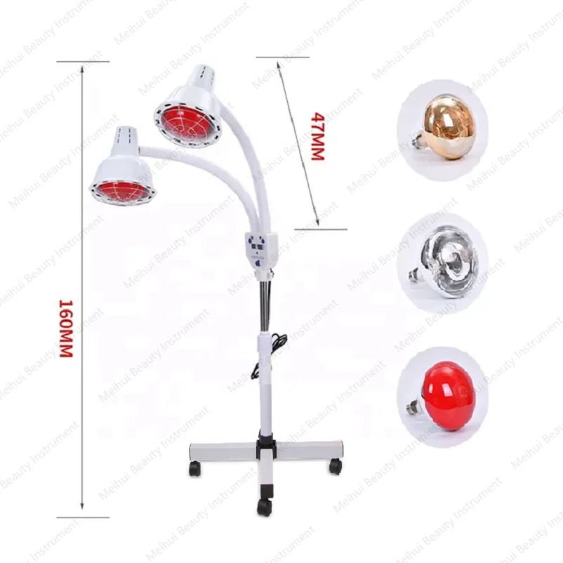 Best-selling Double Head Infrared Therapy Light Professional Deep Heating Pain Relief Neck, Back, Shoulder, Joint Home