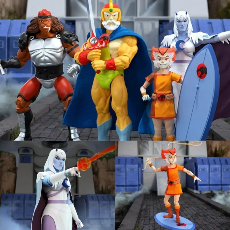 

In Stock Super7 Thundercats 9-wave Tcw9 Willy Little Kezilla Yaga Colored Gruen Colored Model Toy Collection Decoration