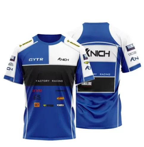 ใหม่ 2025 ผู้ที่ชื่นชอบการแข่งรถจักรยานยนต์ Aprilia Racing No.1 Rider Jorge Martin พัดลมผู้ชายและผู้หญิงกีฬาสบายๆเสื้อยืด