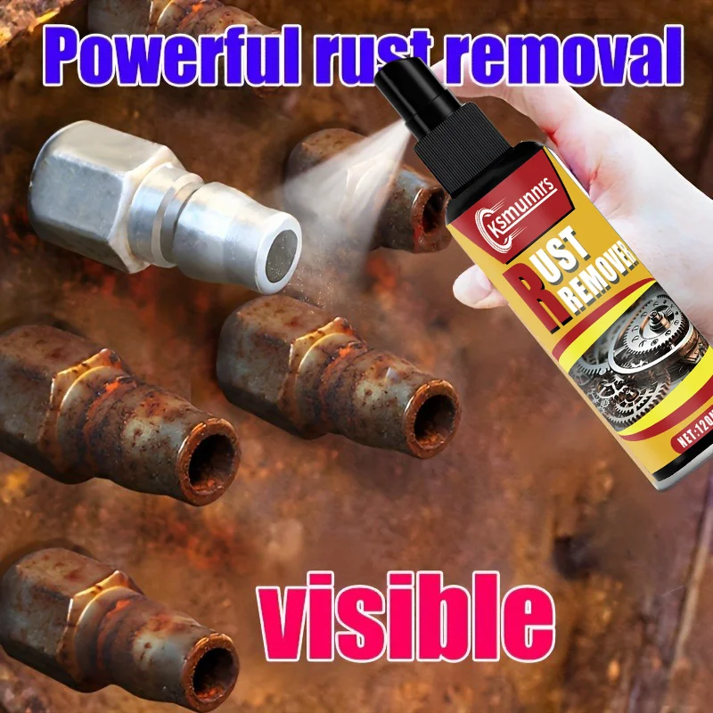 Powerful Rust Remover - Metal Rust Corrosionant, Two-in-One Rust and Paint Removal, Metal Dust and Iron Shavings, Suitable for I