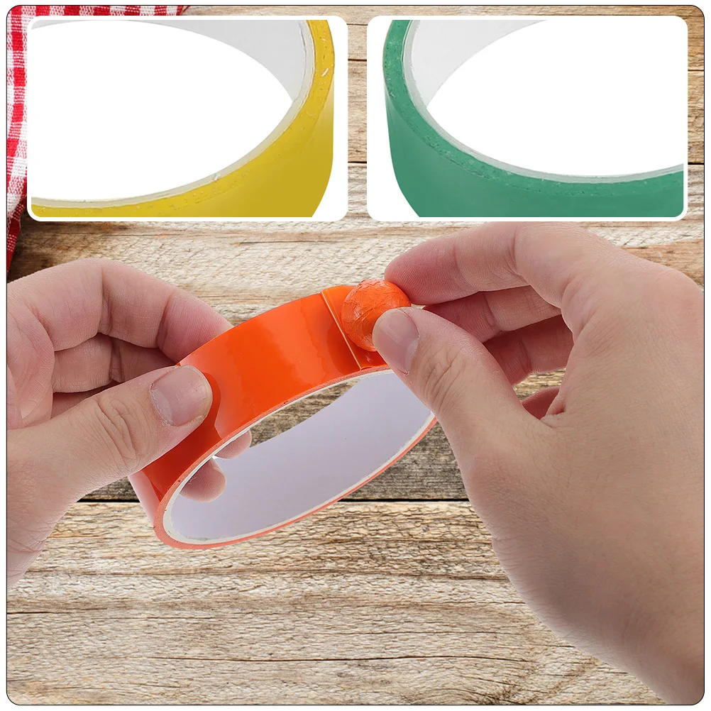 Sticky Ball Tapes Decompression Colorful Adhesive Craft Tape For Kids Stress Relief Fidget Diy Ball Tapes Sensory Leisure