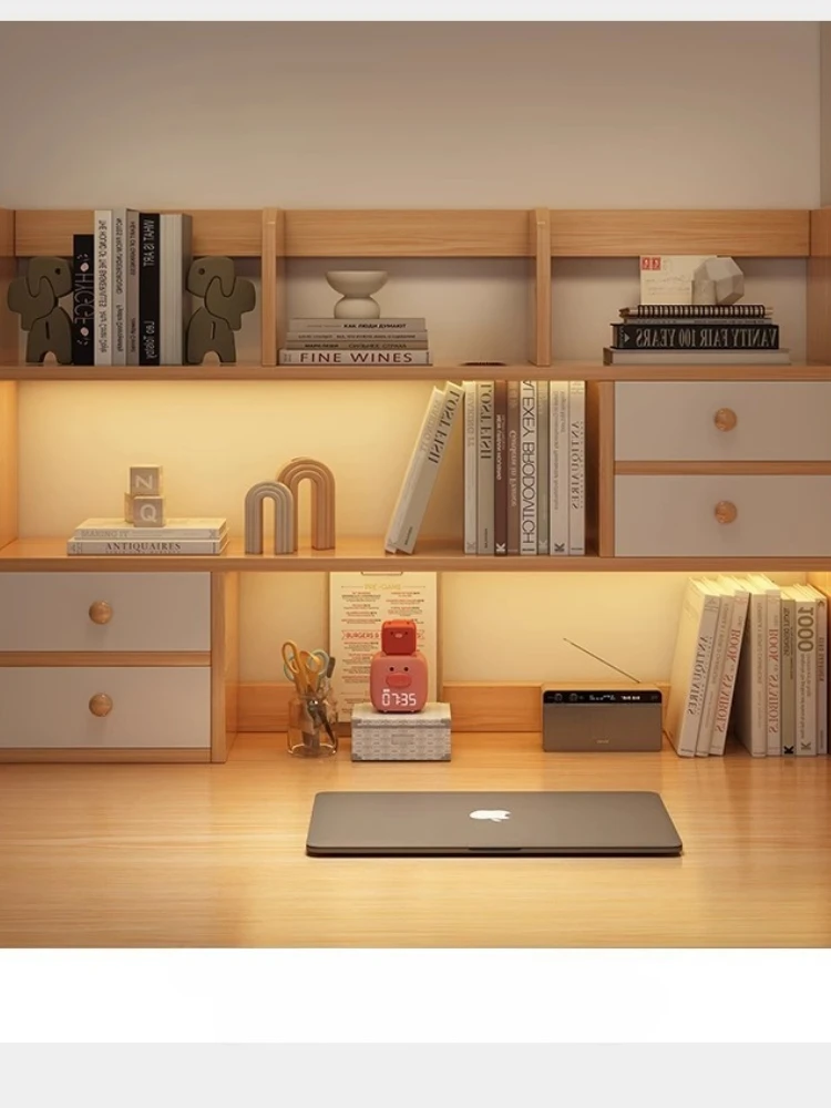 Multilayer Desktop Bookshelf Simple Storage Shelf for Student Dorm Office Desk Organizer