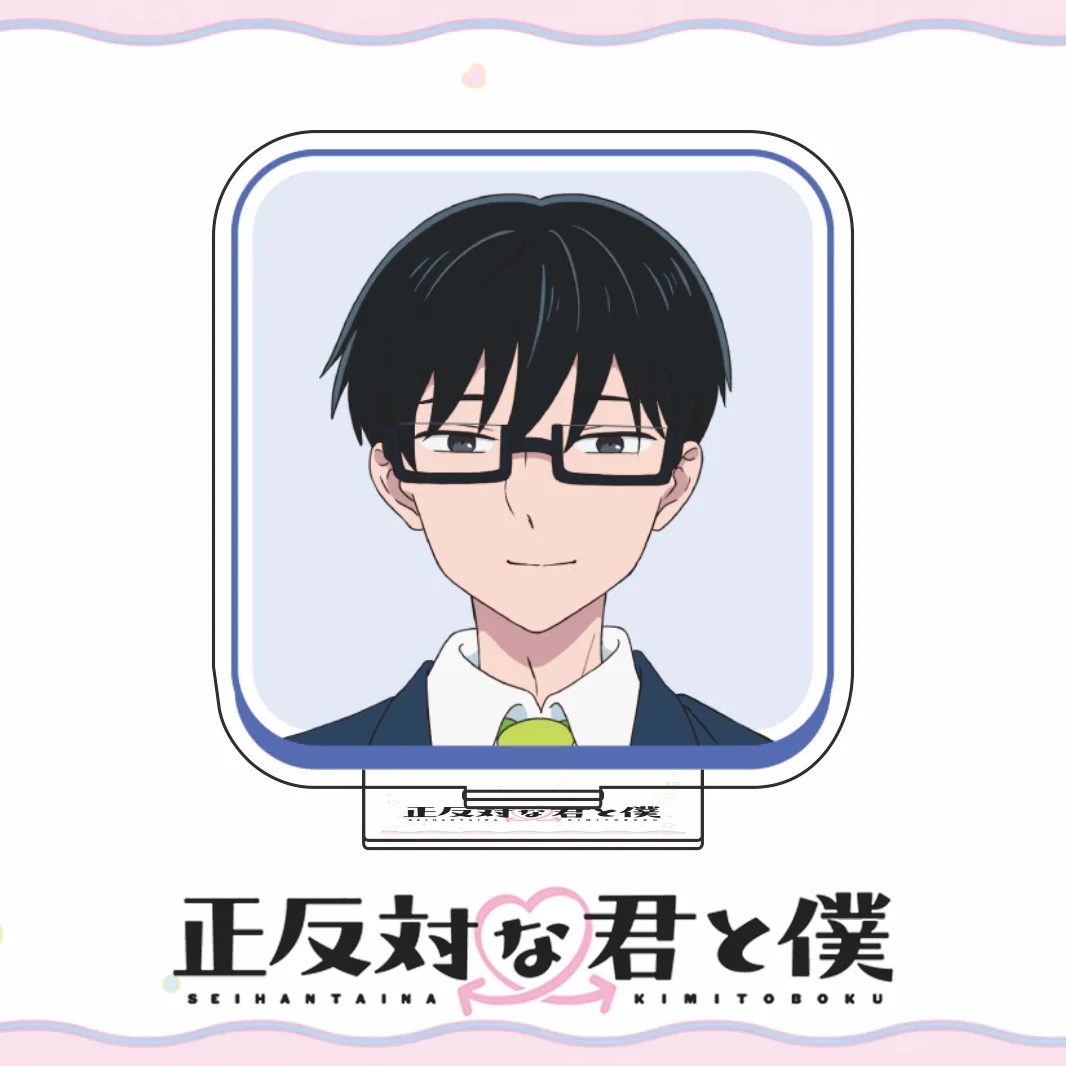 You and I Are Polar Opposites Series Newest Acrylic Stand Suzuki Miyu Tani Yuusuke School Portrait Figure Nice Gift Keychain