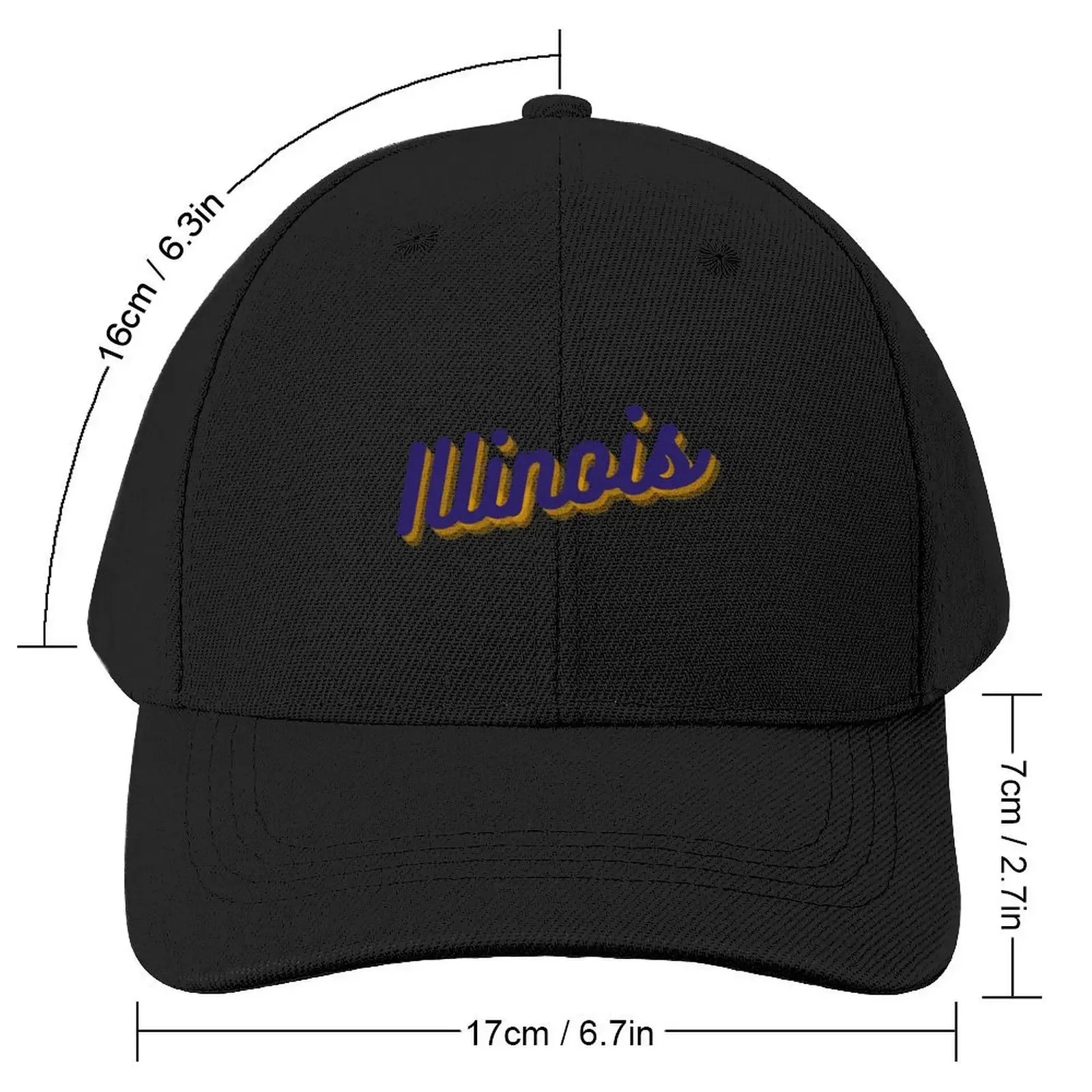 Illinois Baseball Cap Sports Cap Brand Man cap Men's Caps Women's