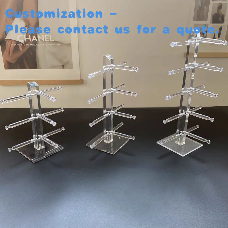 custom.Customized Modern Acrylic Glasses Display Stands Recyclable Retail Store Countertop Sunglasses Displays